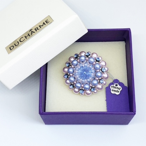 Брошь duCharme Space Infinity Blue Sky Rose Брошь duCharme Space Infinity Blue Sky Rose