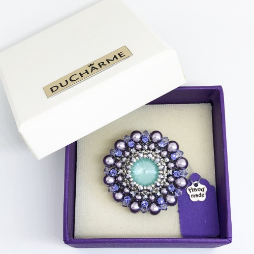 Брошь duCharme Cinderella Dream Mauve Mint