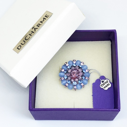 Брошь duCharme Duchess Blue Sky Rose