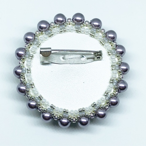 Брошь duCharme Wind Melody Mauve