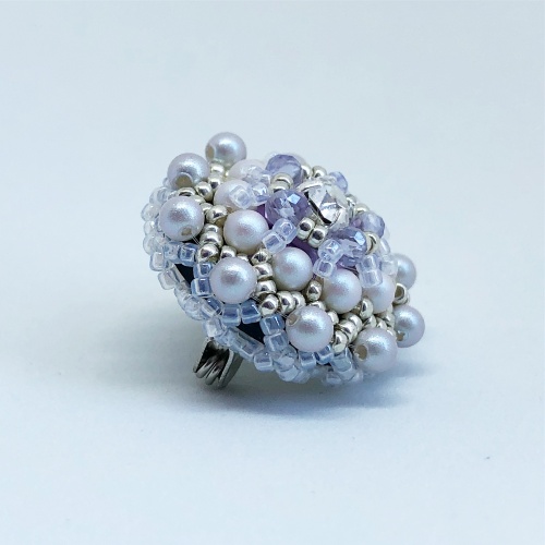 Брошь duCharme Little Star Dove Grey Lilac