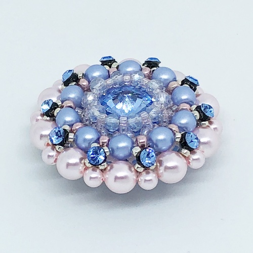 Брошь duCharme Space Infinity Blue Sky Rose Брошь duCharme Space Infinity Blue Sky Rose