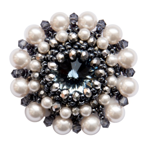 Брошь duCharme Cinderella Dream White Denim