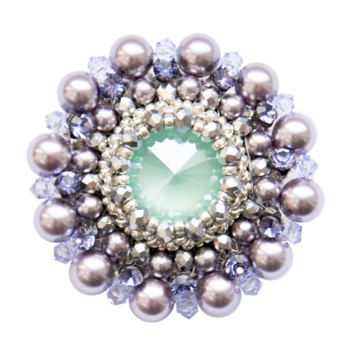 Брошь duCharme Cinderella Dream Mauve Mint