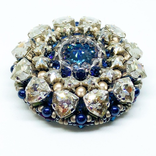 Брошь duCharme Perfection Itself Denim Blue